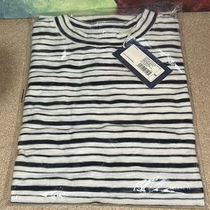 Universal Thread Women's Striped Sleeveless T-Shirt Dress (White, S)‎ NWT